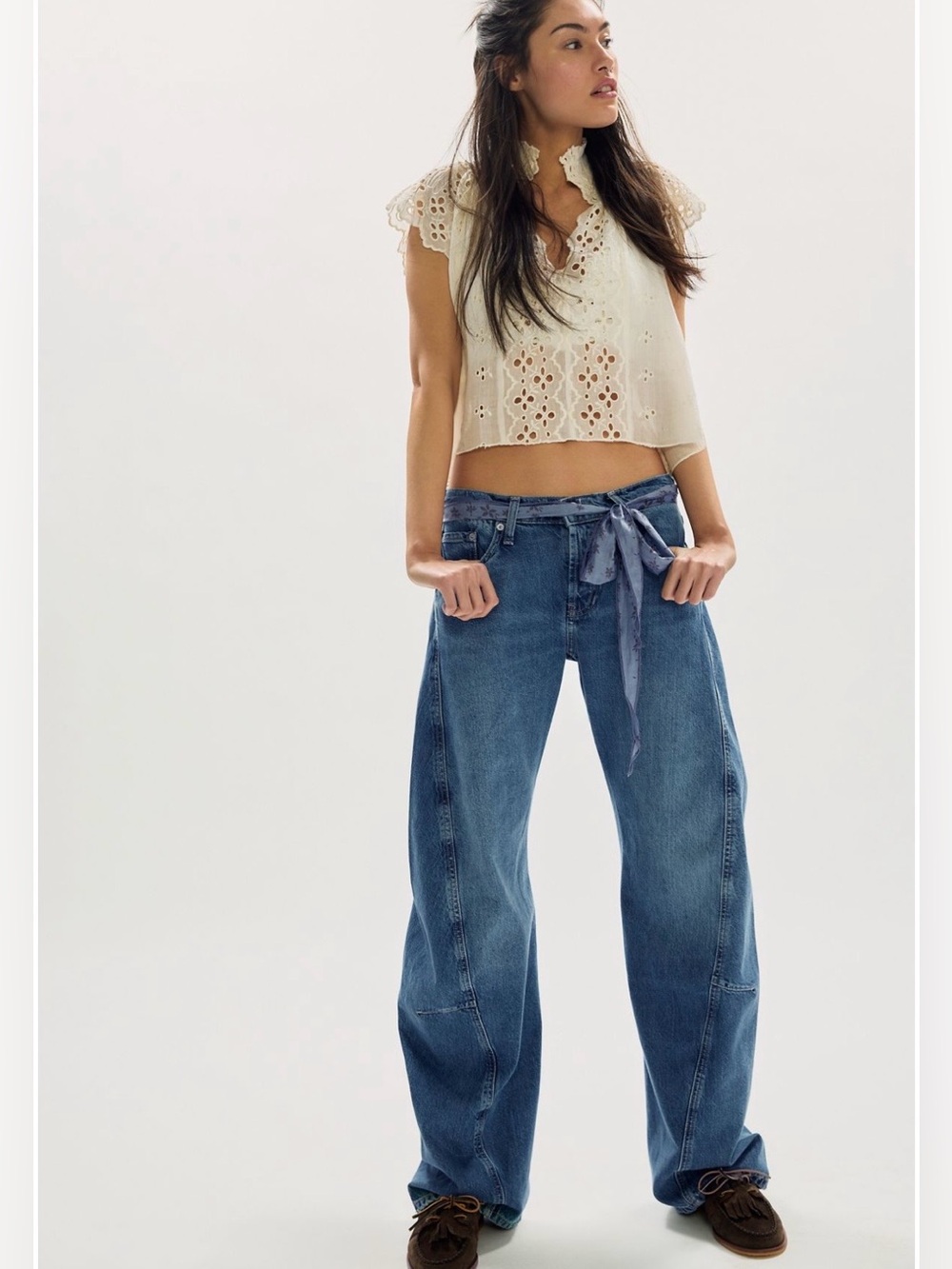 Free People Fable Low rise twist in heart song - Picture 4 of 4